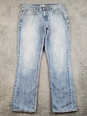 Urban Pipeline Slim Fit Straight Leg Jeans Men's 30x30 Blue Cotton Casual Denim